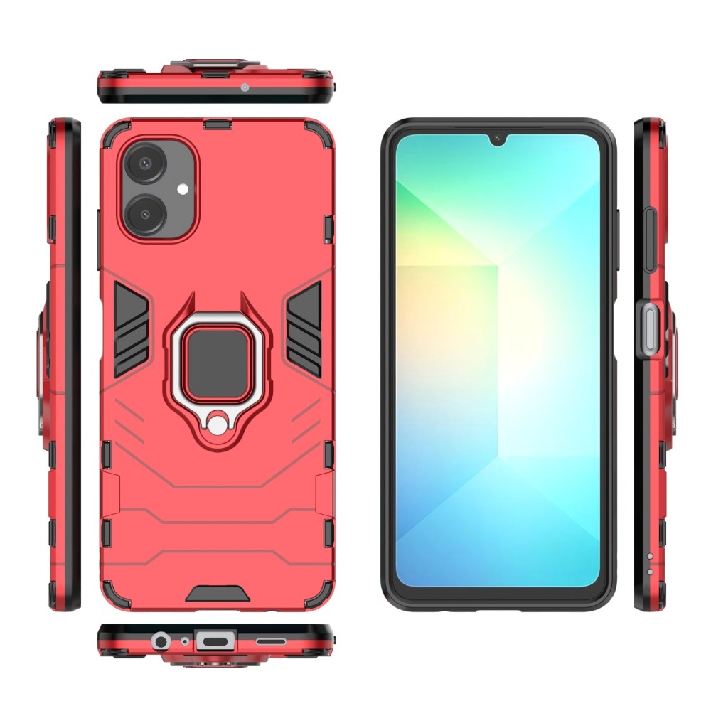 Guardy tartós védőhuzat Samsung Galaxy A06 4G készülékhez - piros