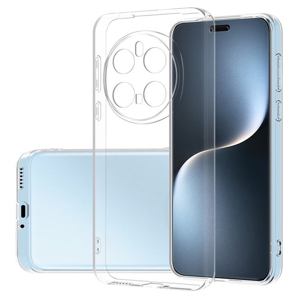 Átlátszó zselés tok a Honor Magic 7 Pro 5G készülékhez - átlátszó