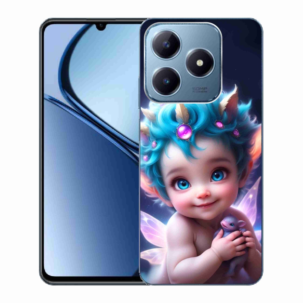 Gél borítás mmCase a Realme C63 készülékhez - baba pillangószárnyakkal
