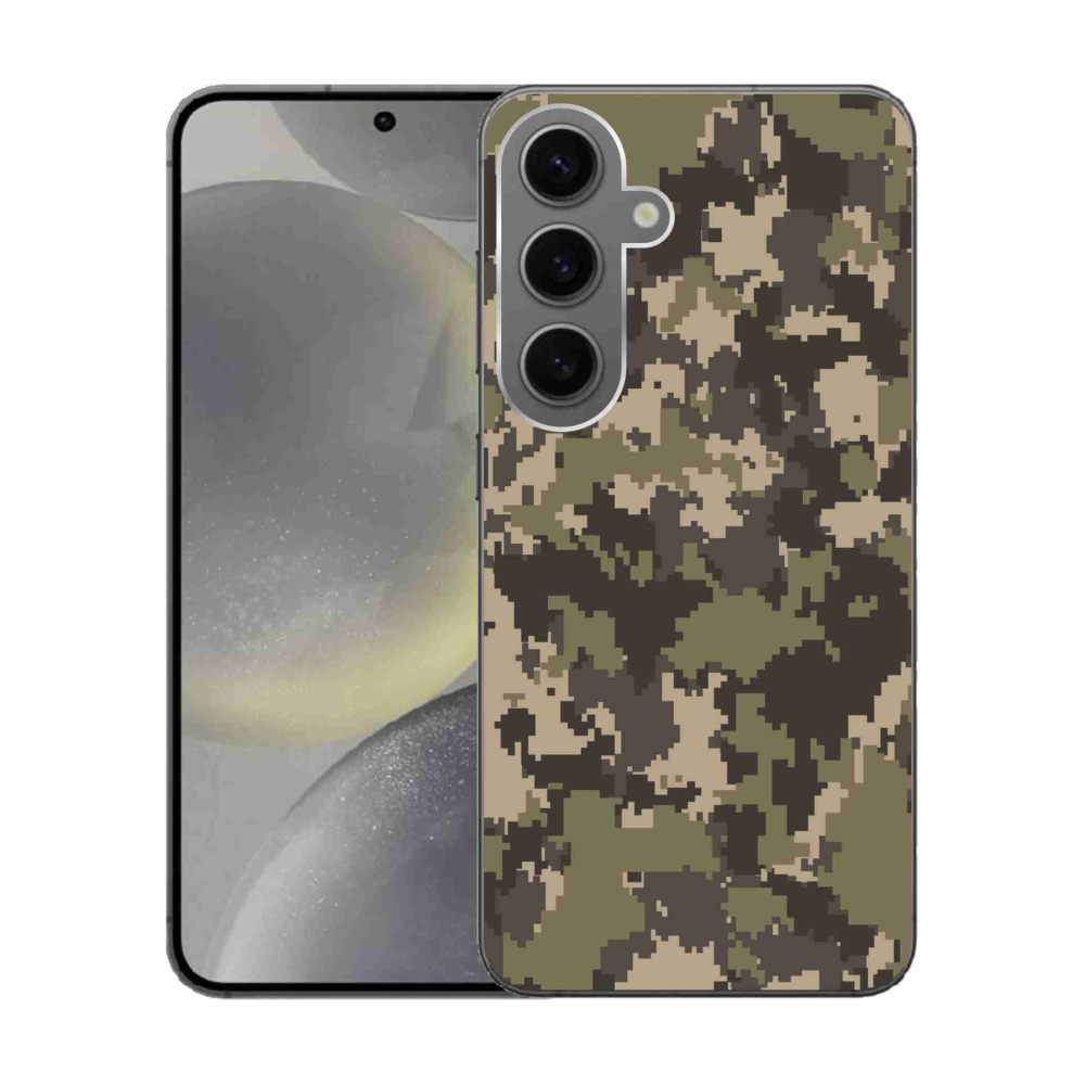 Zselés borítás mmCase Samsung Galaxy S24 készülékhez - terepszínű minta 12