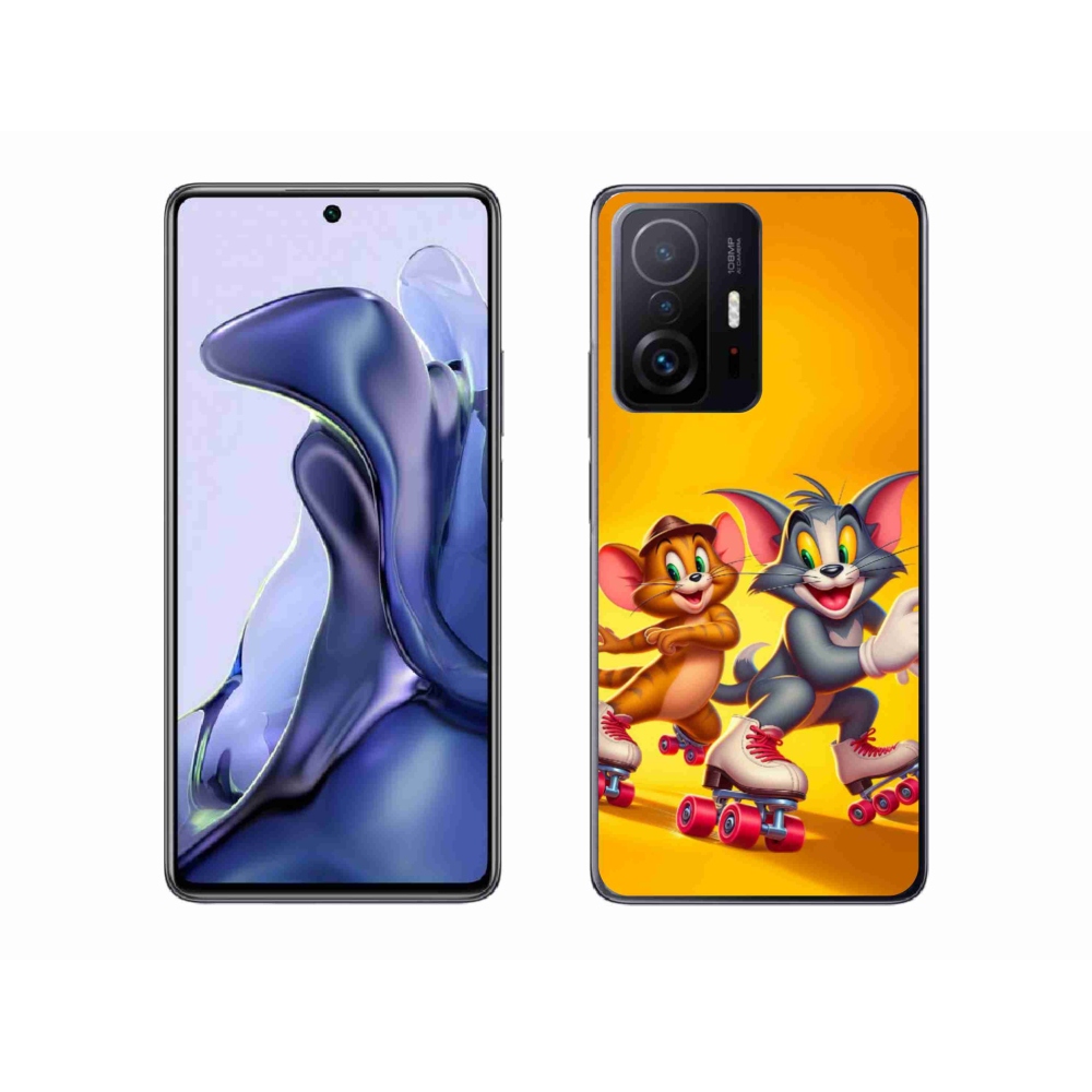 Gél borítás mmCase a Xiaomi 11T Pro számára - tom and jerry