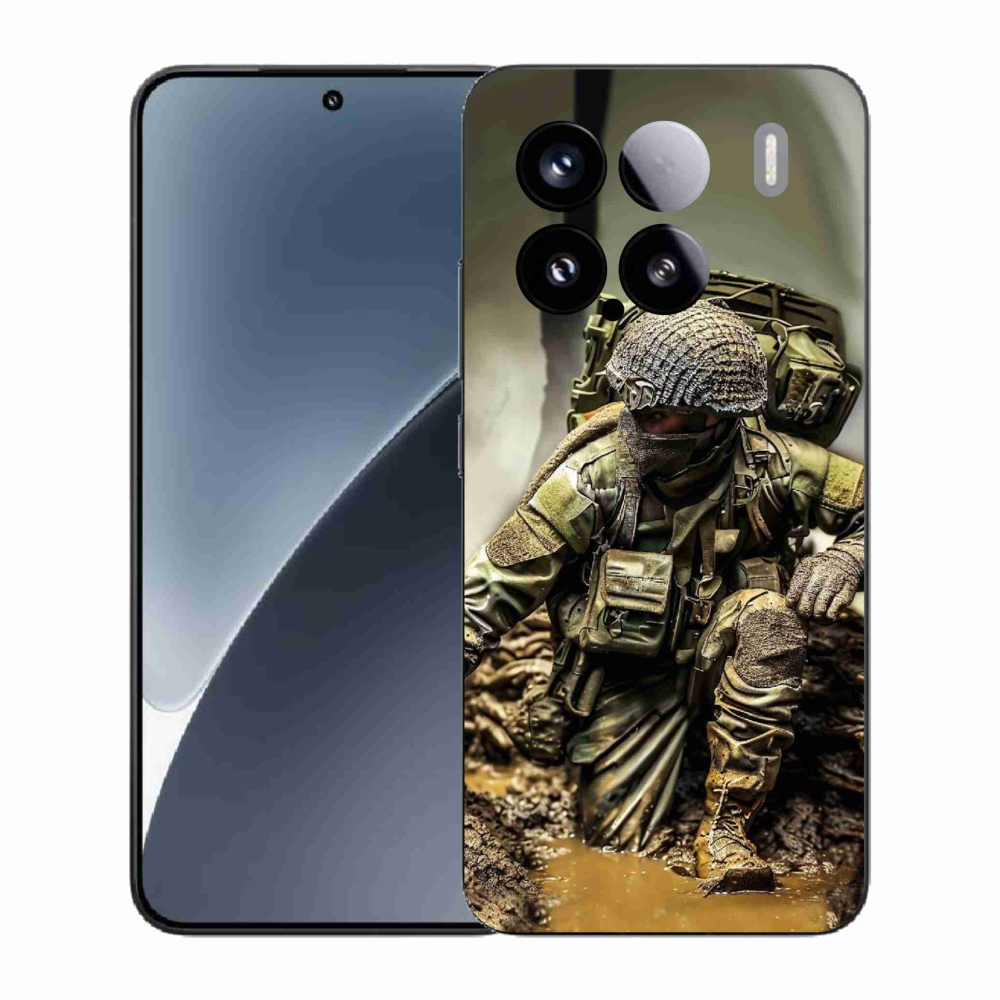 Gél borítás mmCase a Xiaomi 15 - katonák számára