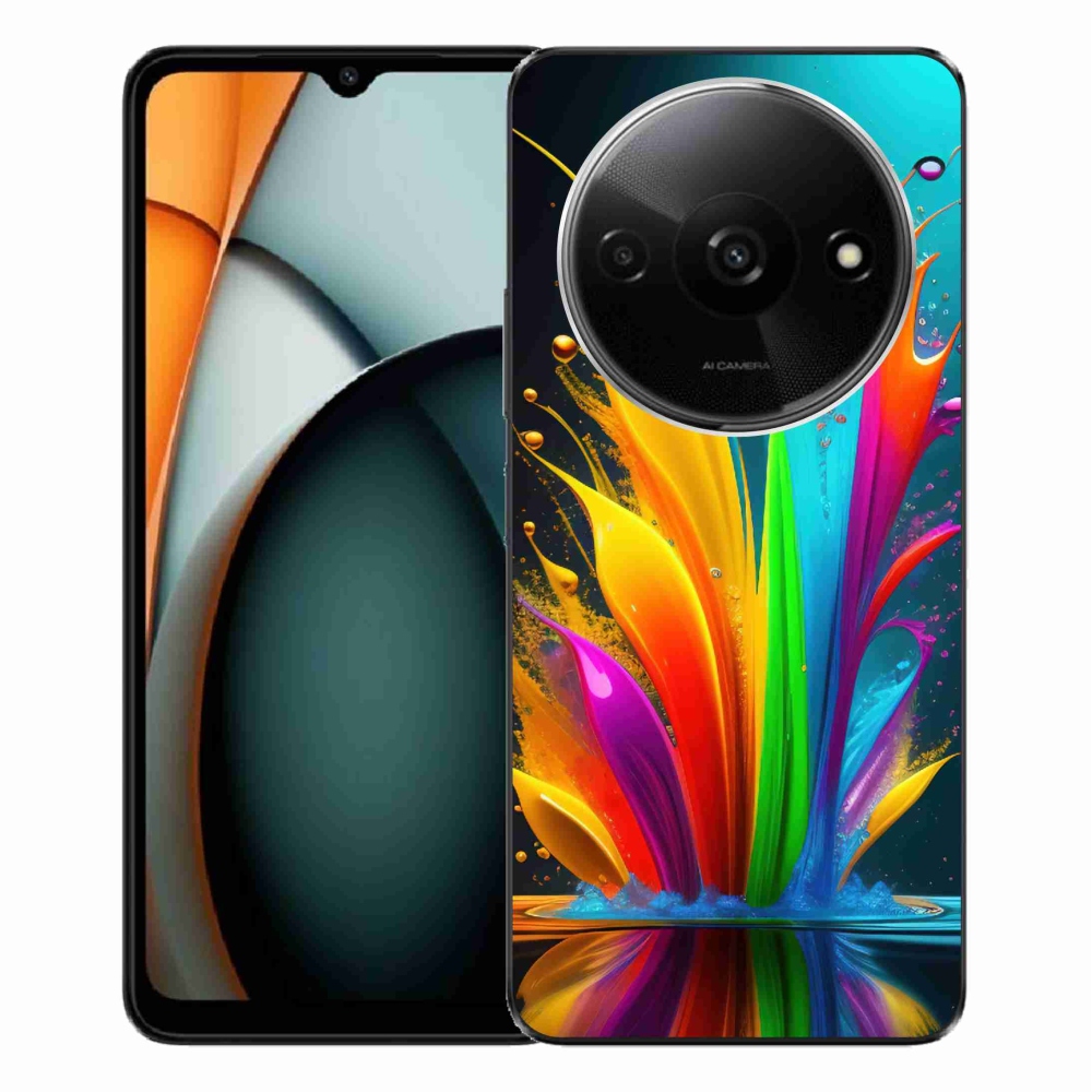 Gél borítás mmCase a Xiaomi Redmi A3-hoz - absztrakt motívum 1