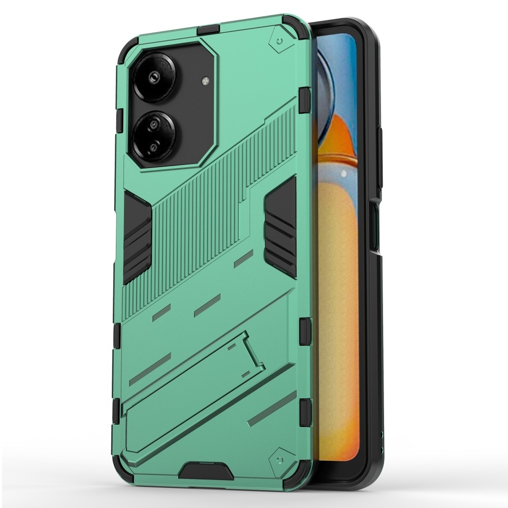 Armory tartós borító Xiaomi Poco C65/Redmi 13C 4G/5G készülékhez - sötétzöld