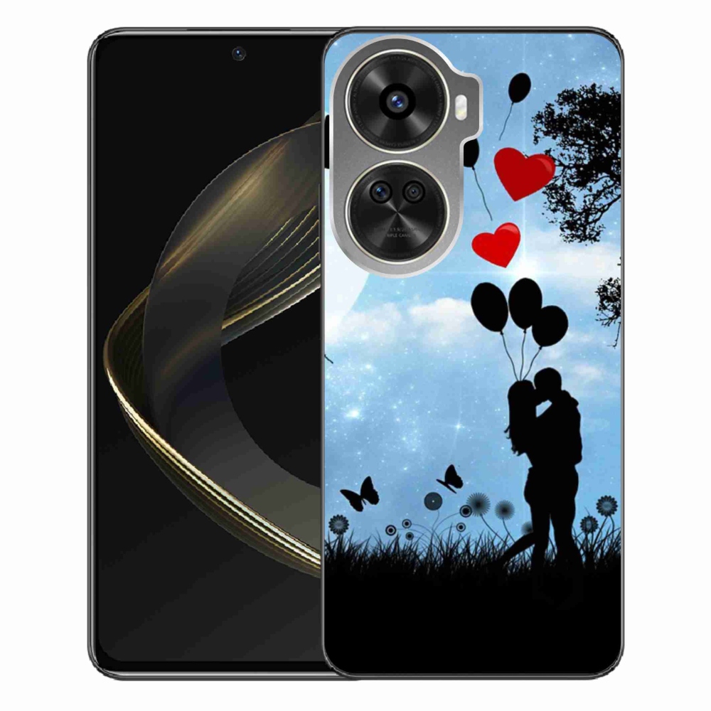 Gél tok mmCase a Huawei Nova 12 SE-hez - szerelmes pár