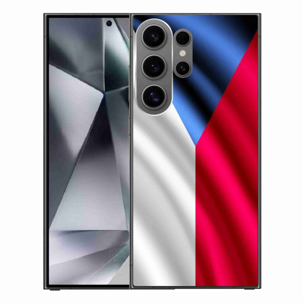Gél védőhuzat mmCase Samsung Galaxy S24 Ultra - cseh zászlóhoz
