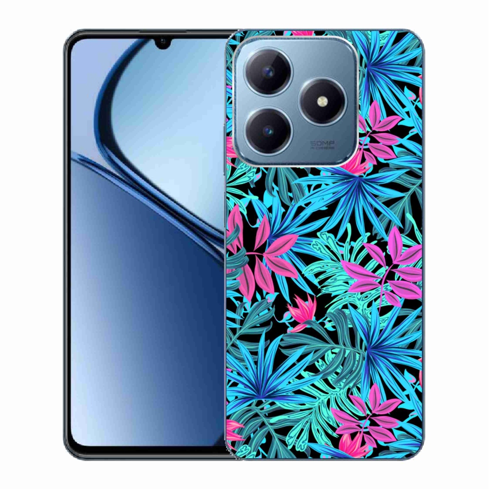 Zselés borítás mmCase a Realme C63 készülékhez - virágok 3