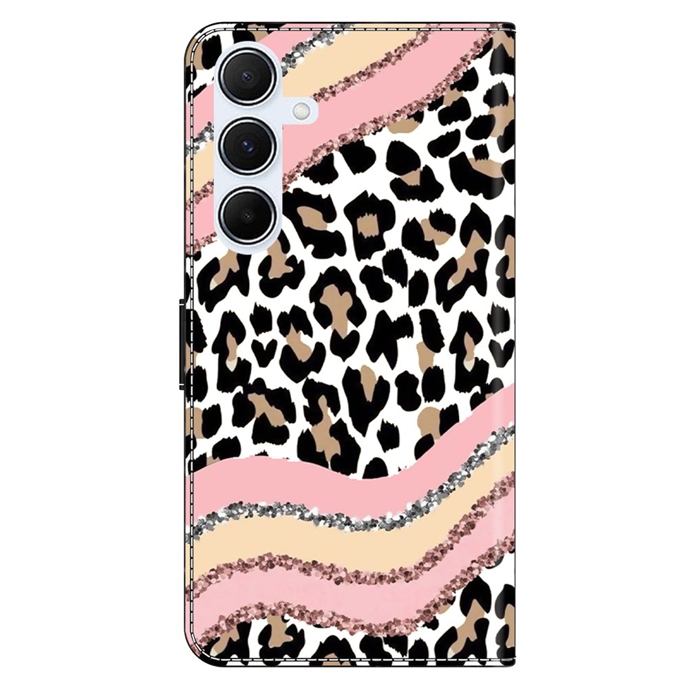 Határozottan könyves tok Samsung Galaxy A17 5G/A26 5G - leopárd mintával