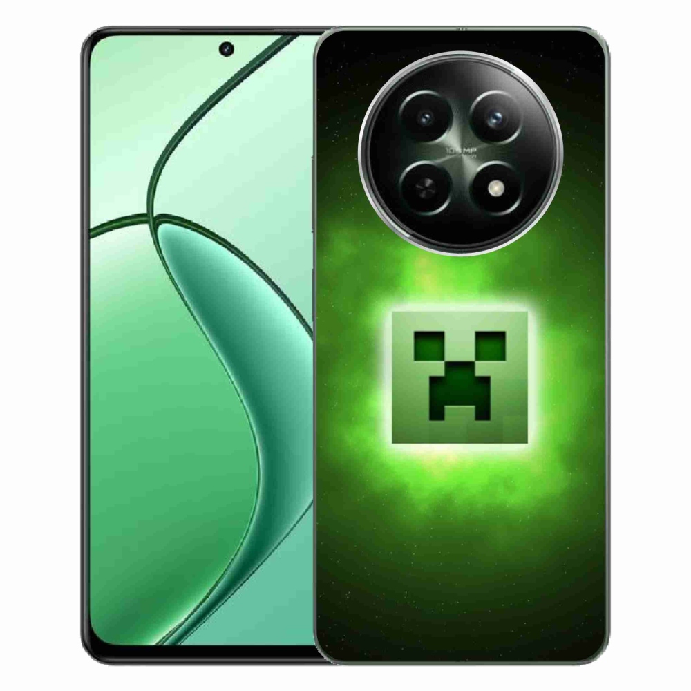 Gél borítás mmCase a Realme 12 5G/12x 5G készülékhez - minecraft