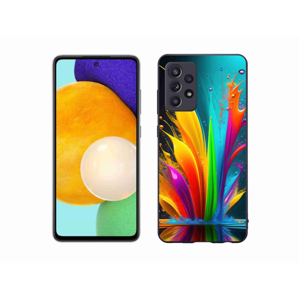 Zselés borítás mmCase Samsung Galaxy A52s 5G - absztrakt motívum 1