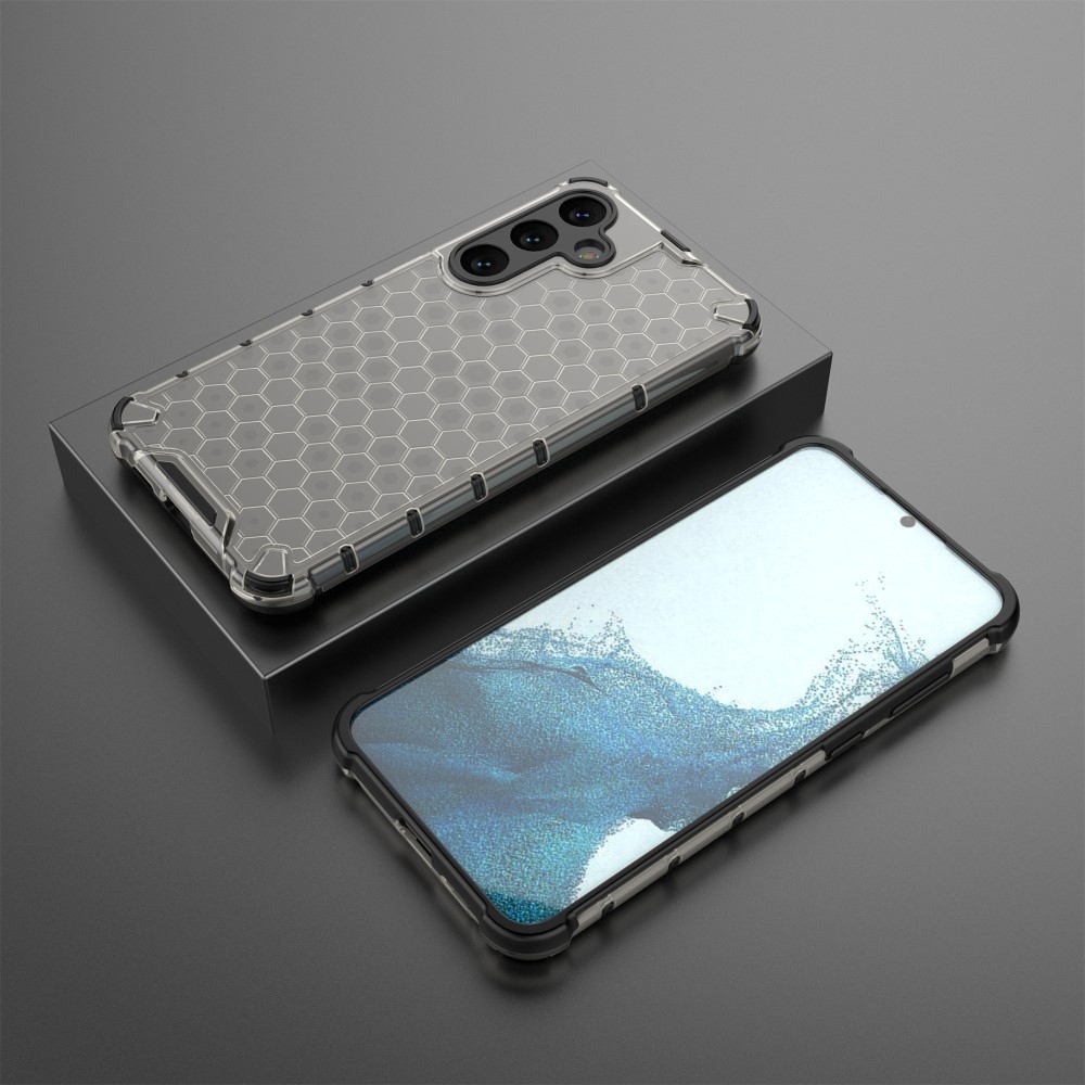 Méz tartós borító Samsung Galaxy S25+ készülékhez - fekete