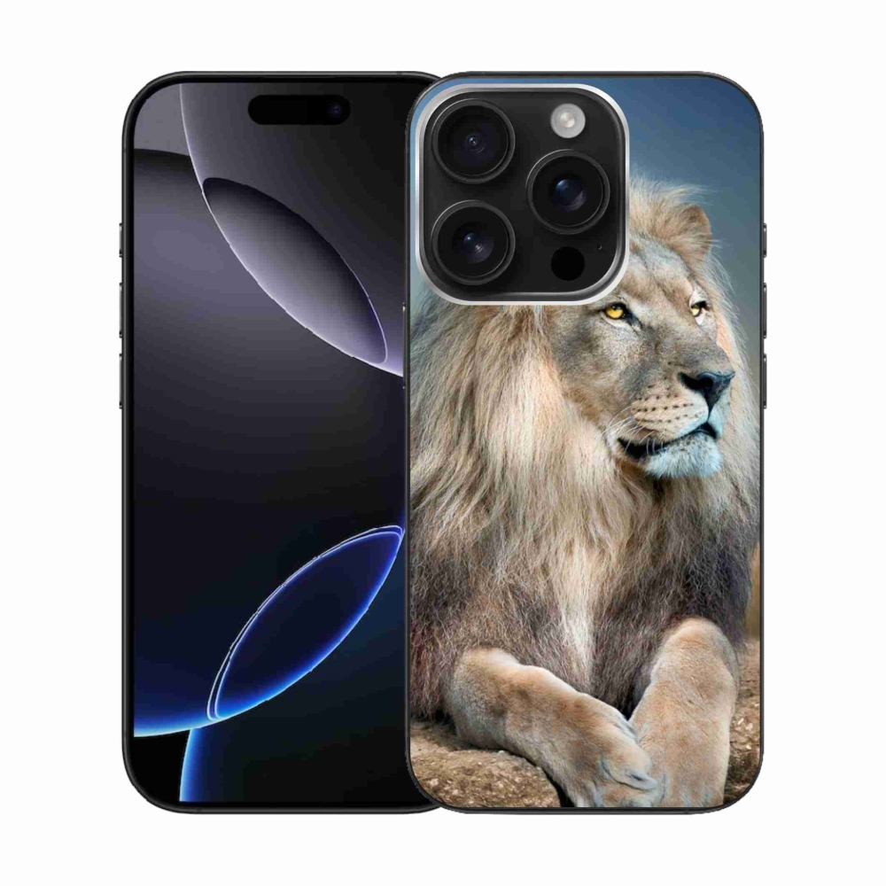 Gél tok mmCase iPhone 16 Pro készülékhez - Lion 1