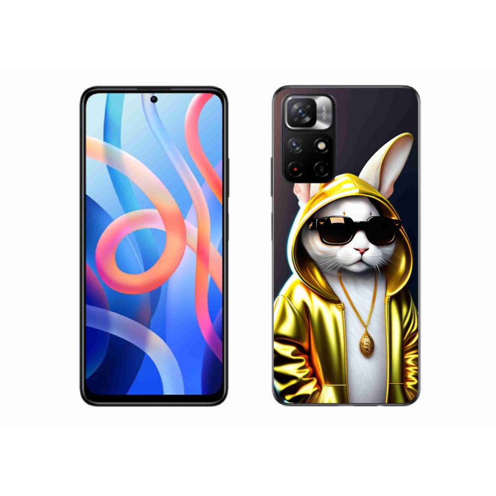 Gél borító mmCase a Xiaomi Redmi Note 11S 5G-hez - cat boss