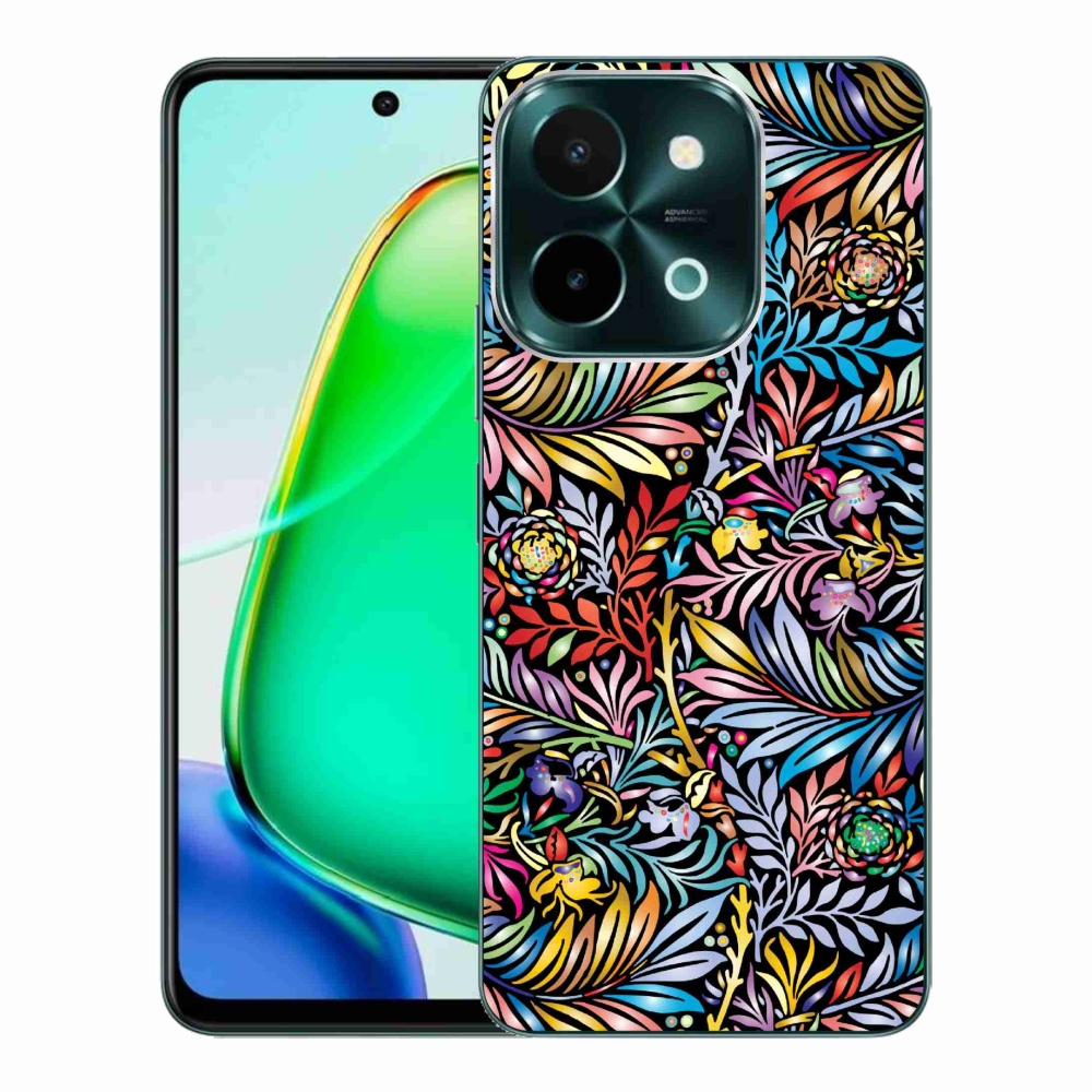 Zselés borító mmCase a Vivo Y28-hoz - virágok 5