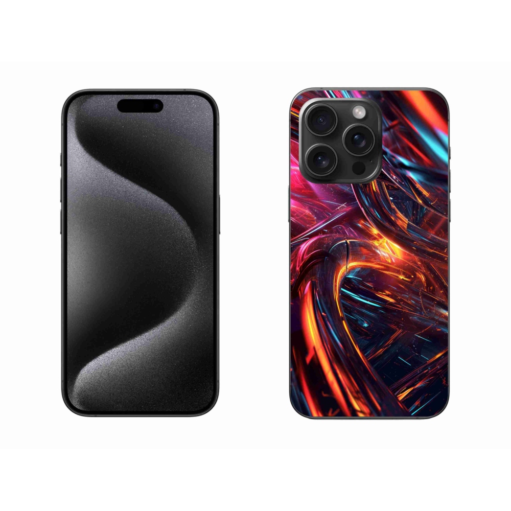 Gél borítás mmCase iPhone 15 Pro Max készülékhez - absztrakt motívum 10
