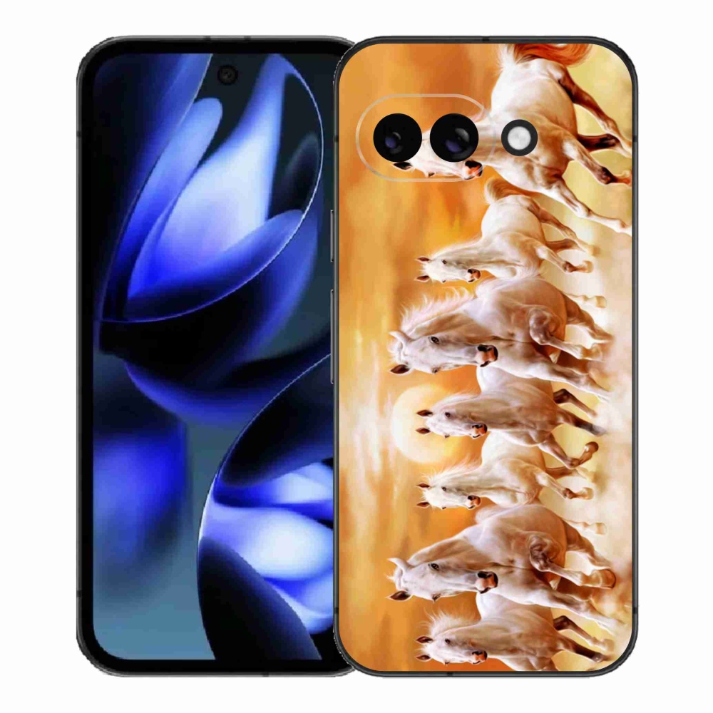 Gél borítás mmCase a Google Pixel 9a számára - Ló 2