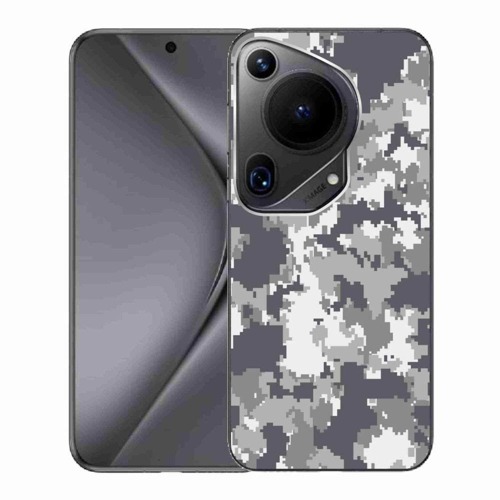 Gél borítás mmCase a Huawei Pura 70 Ultra készülékhez - terepszínű minta 2