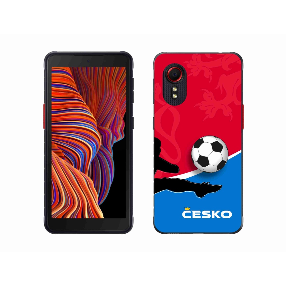 Gél borítás mmCase Samsung Galaxy Xcover 5 - Foci Csehország 2