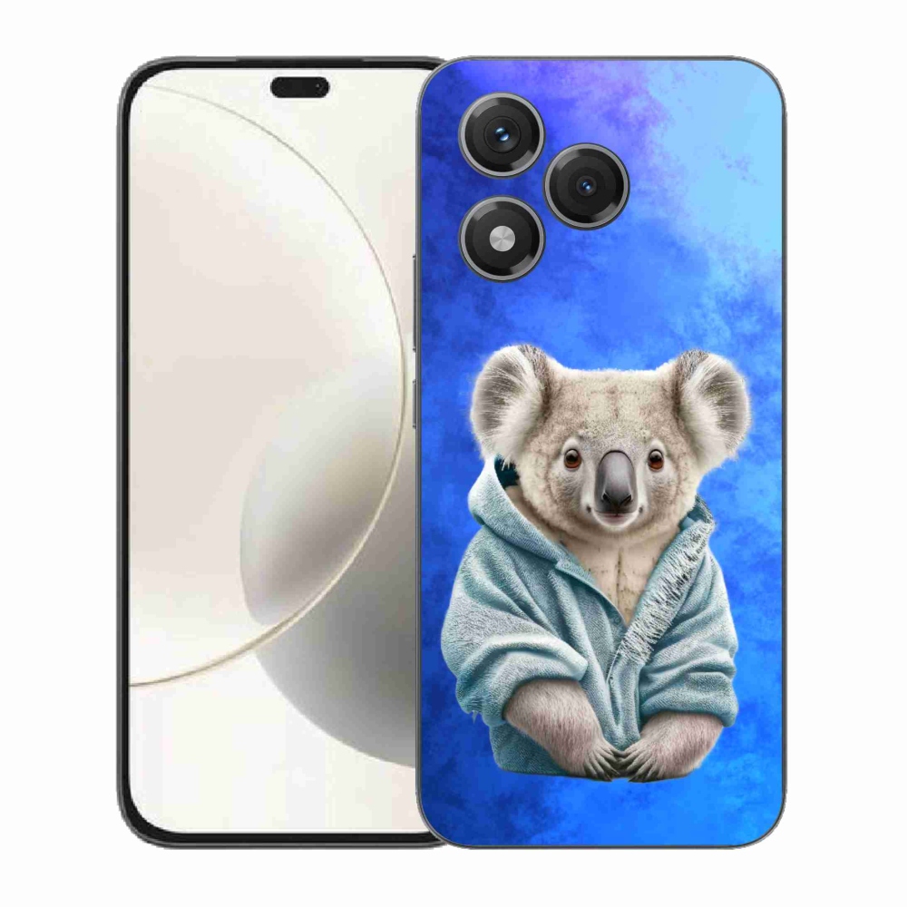 Zselés borítás mmCase a Honor 400 Lite-hoz - koala pulóverben