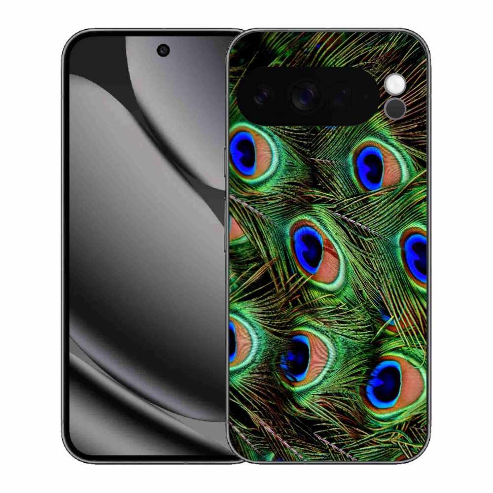 Zselés borítás mmCase a Google Pixel 10 Pro XL számára - pávatoll