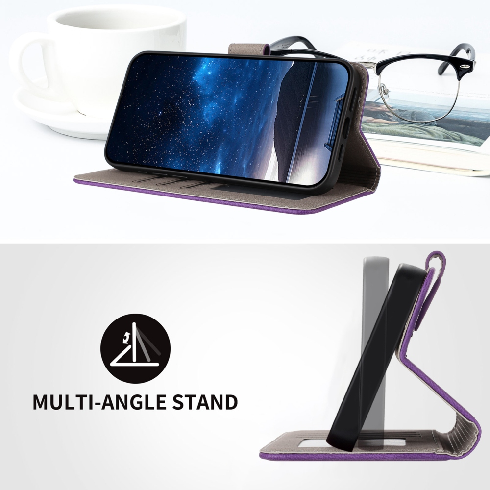 Snap book tok Xiaomi Redmi 15 4G/5G (171mm) - sötét lila