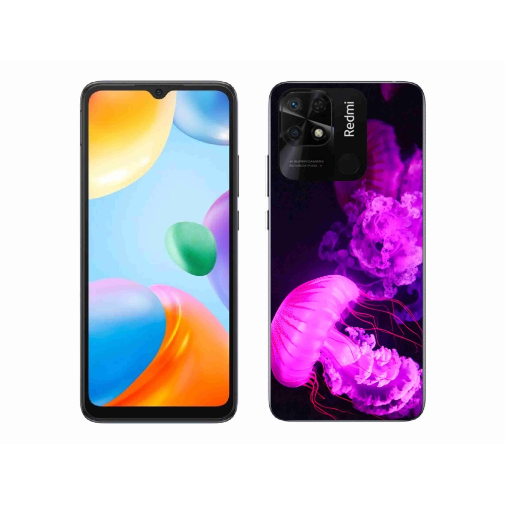 Gél borító mmCase a Xiaomi Redmi 10C-hez - medúza 1