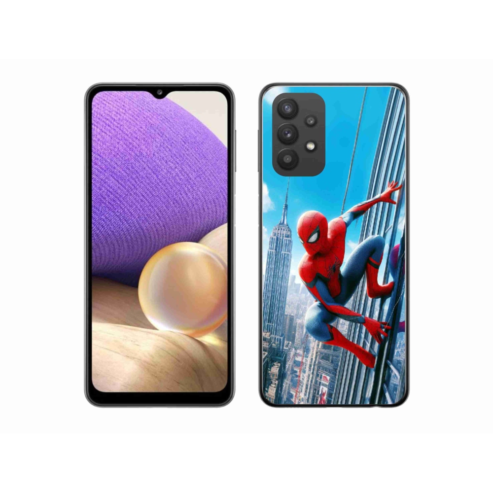 Gél borítás mmCase Samsung Galaxy A32 5G - pókemberhez