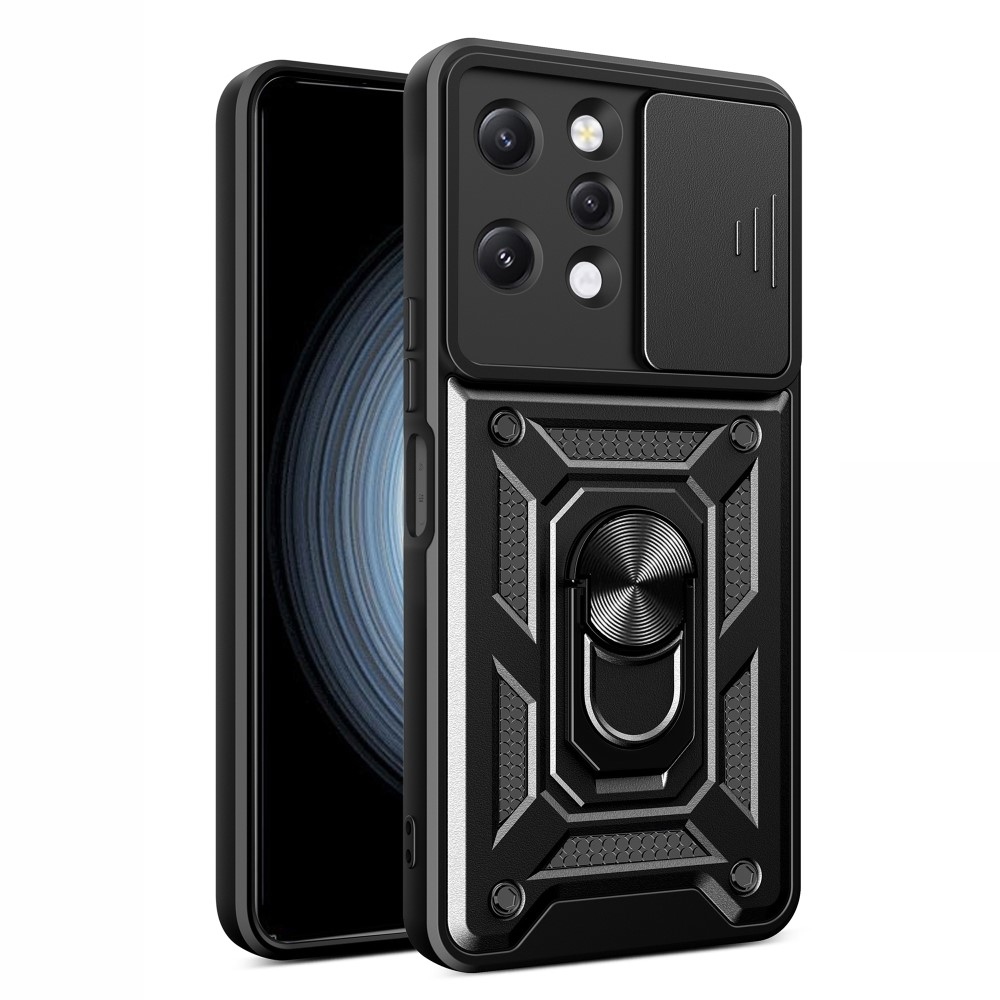 Tartós csúszásbiztos borító Xiaomi Redmi 12 4G - fekete