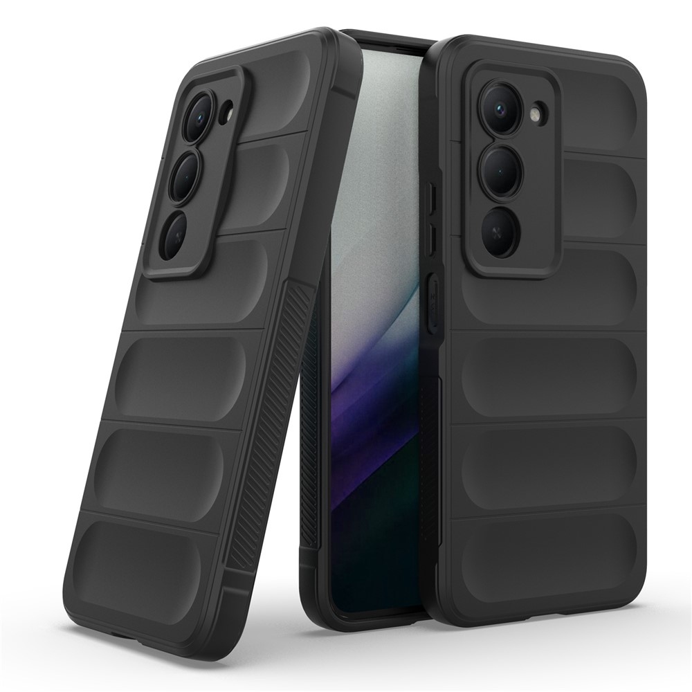 Rugg tartós zselés tok Xiaomi Redmi 15 4G (171mm) - fekete