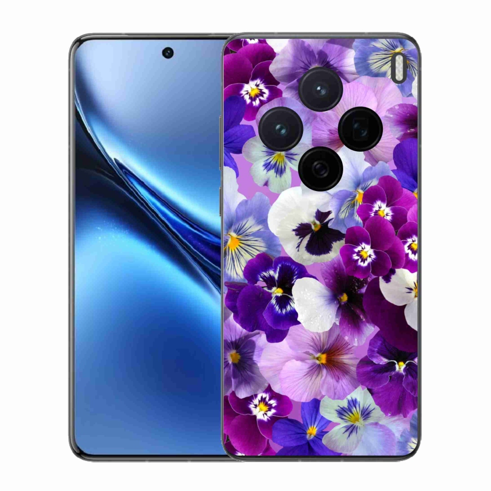 Zselés borítás mmCase a Vivo X200 5G készülékhez - virág 9