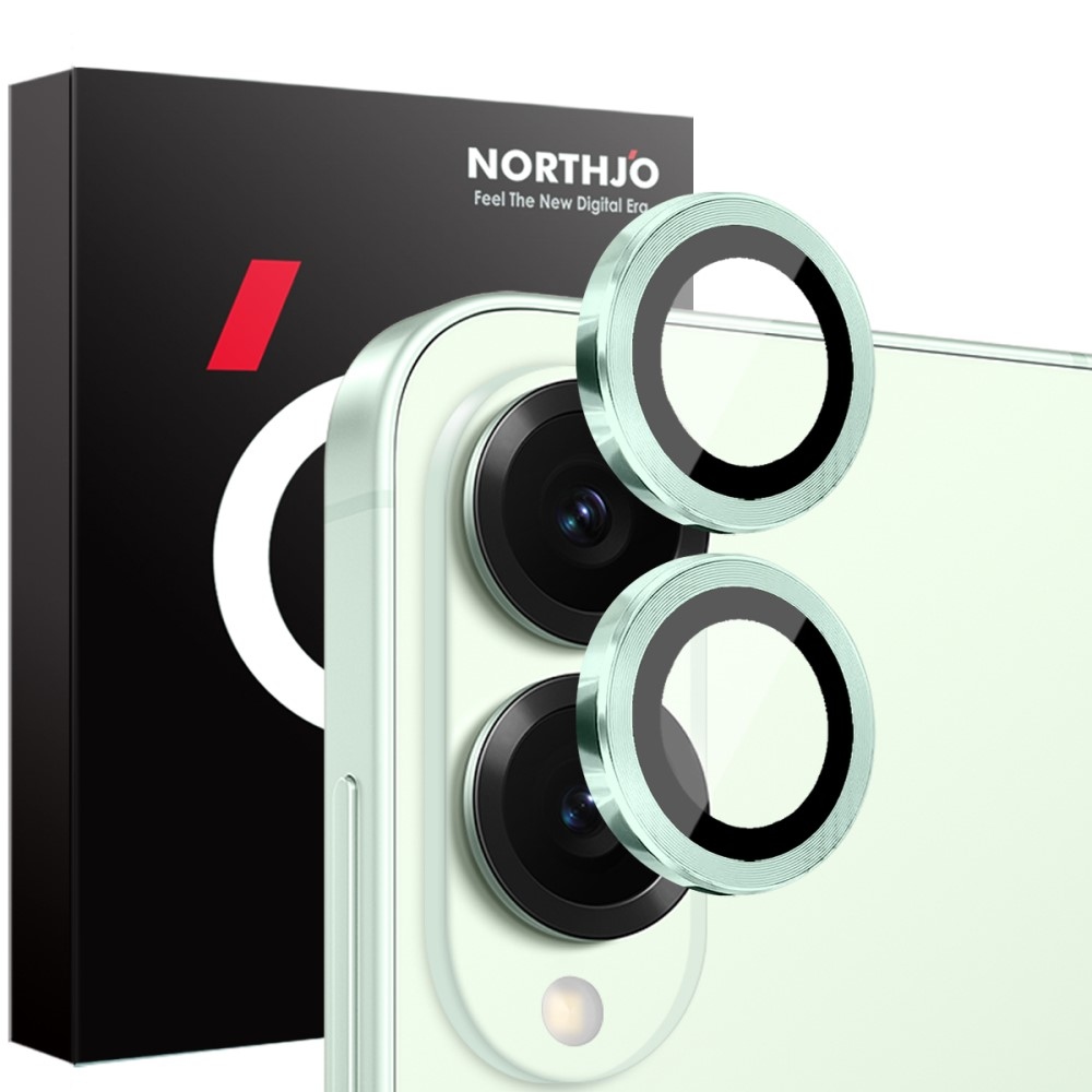 NORTHJO kamera lencse üveg Samsung Galaxy S25 Edge készülékhez (különálló szemüveg) - zöld