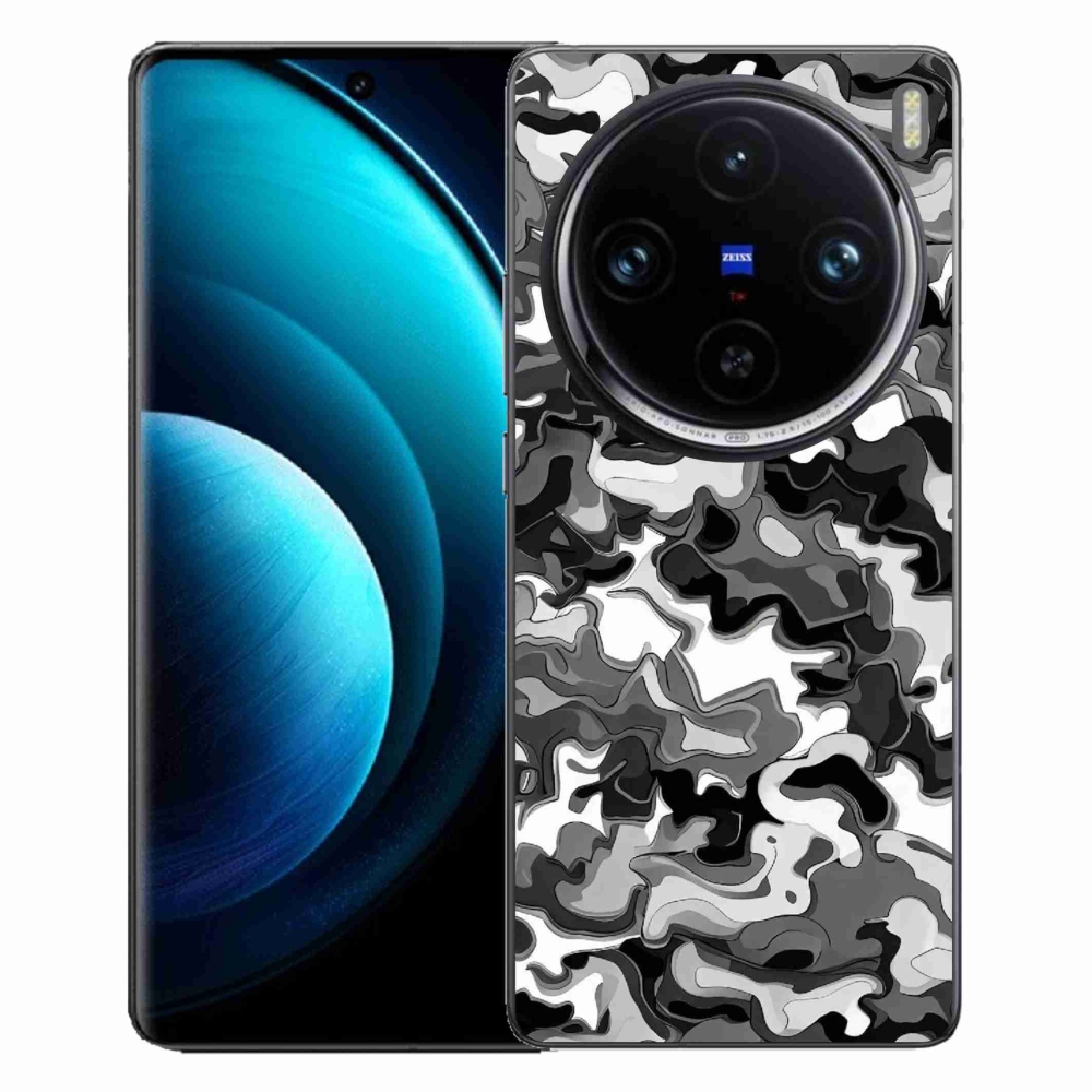 Zselés borítás mmCase a Vivo X100 Pro 5G készülékhez - álcázó minta 3
