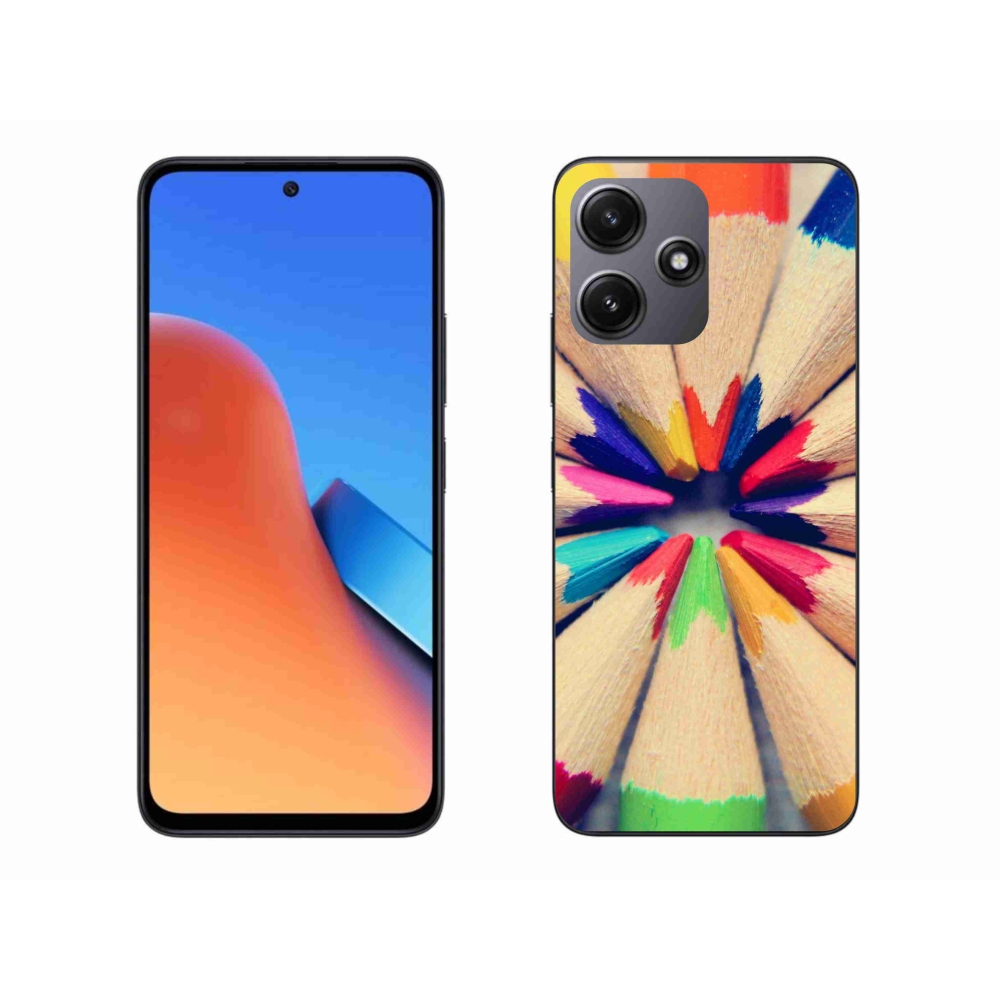 Gél borító mmCase a Xiaomi Redmi 12 5G-hez - zsírkréták