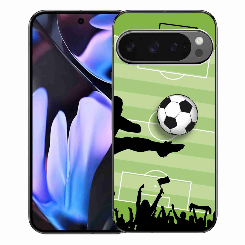 Zselés borítás mmCase a Google Pixel 9 Pro XL-hez - futball 3