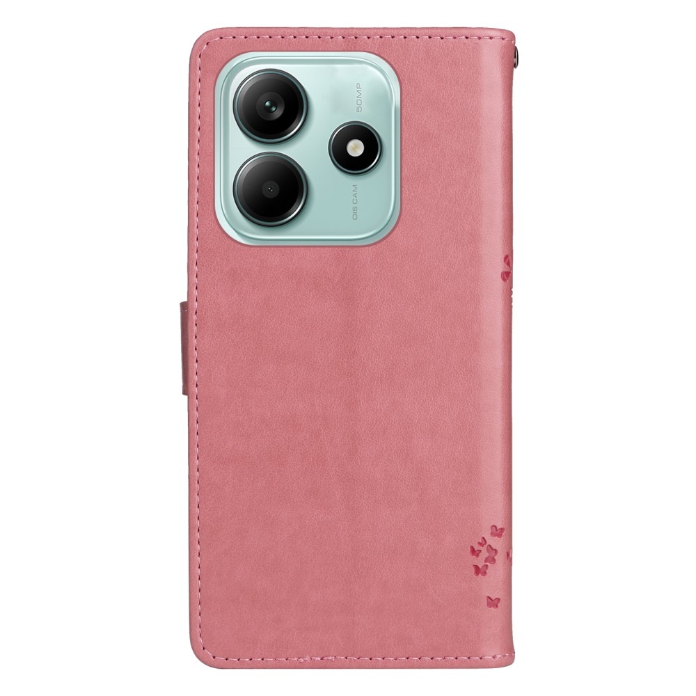 Fák könyve tok Xiaomi Redmi Note 14 5G - rózsaszínű