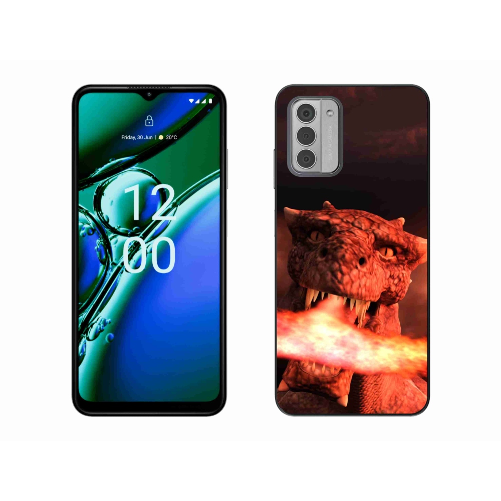 Zselés borítás mmCase a Nokia G42 készülékhez - sárkány