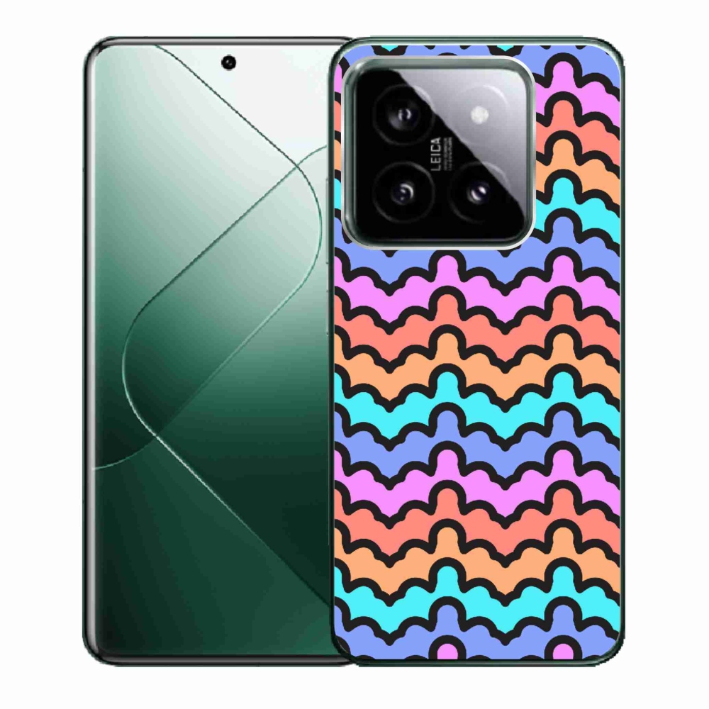 Gél borító mmCase a Xiaomi 14 - absztrakt motívum 30