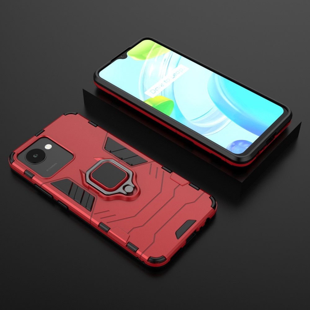 Guardy tartós borító a Realme C30 készülékhez - piros