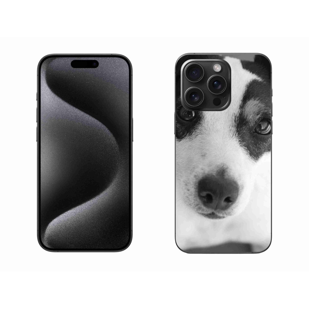 Zselés borítás mmCase iPhone 15 Pro Max készülékhez - kutya