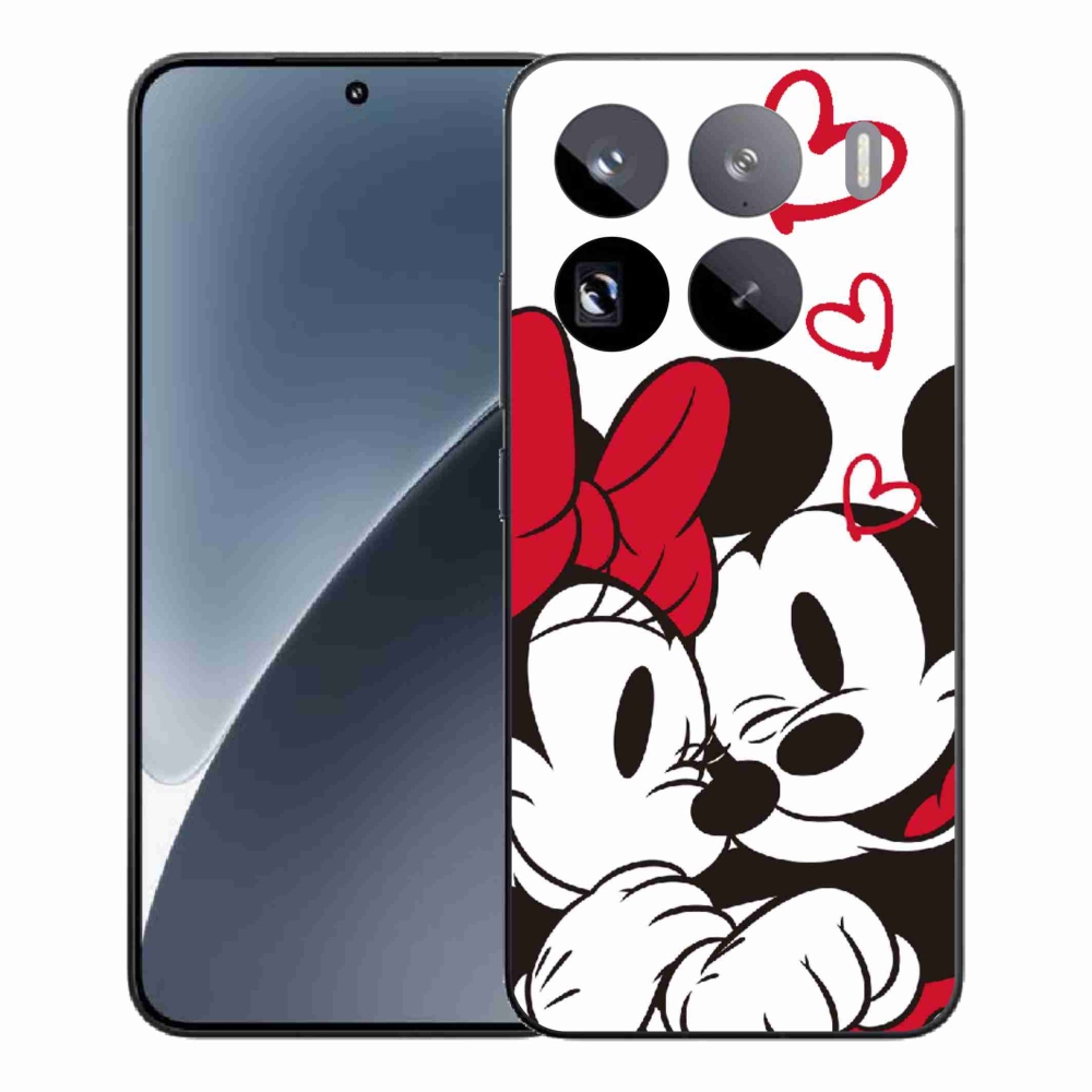Gél borítás mmCase a Xiaomi 15 Pro-hoz - minnie és mickey