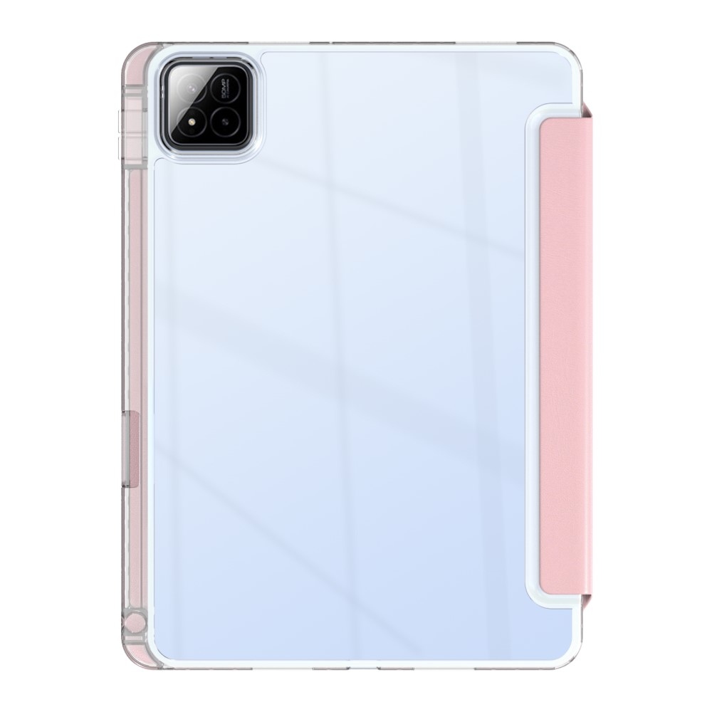 Origami intelligens pozicionáló tok Xiaomi Pad 7/7 Pro táblagéphez - rózsaszín