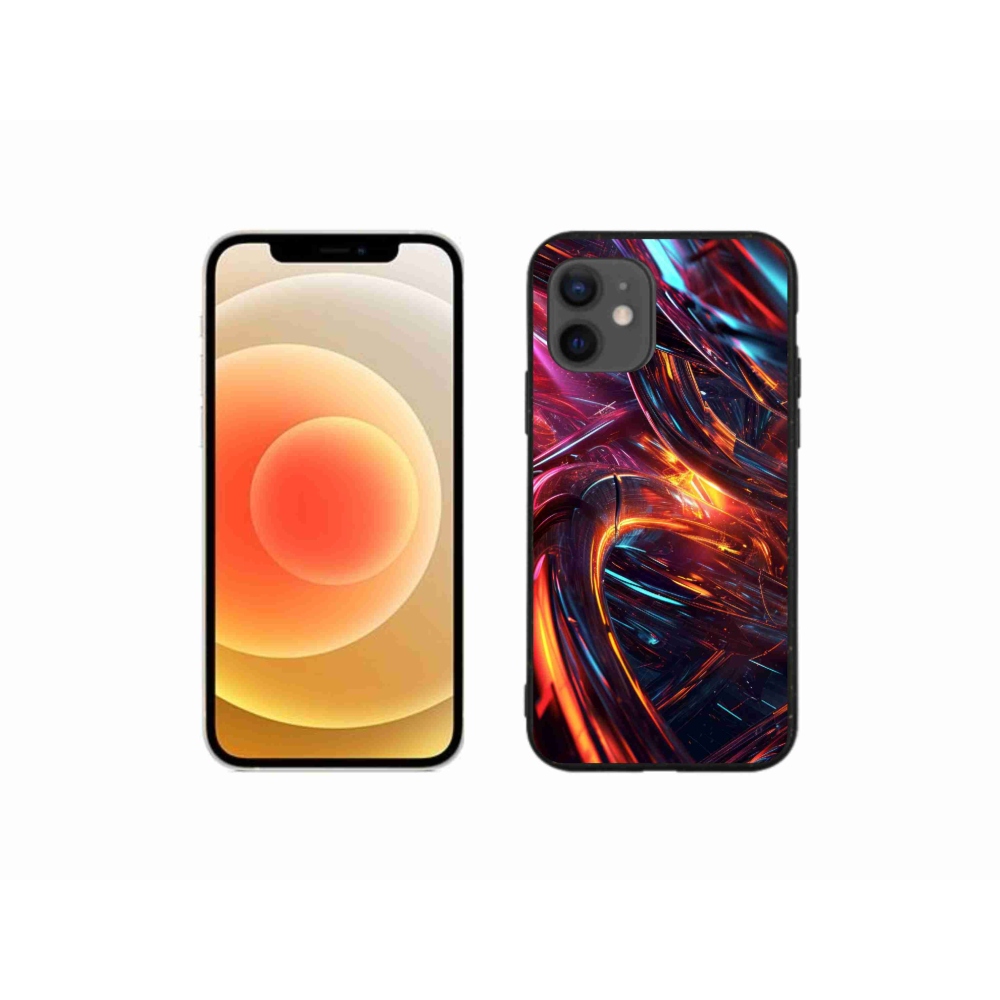Gél borítás mmCase iPhone 12 mini készülékhez - absztrakt motívum 10