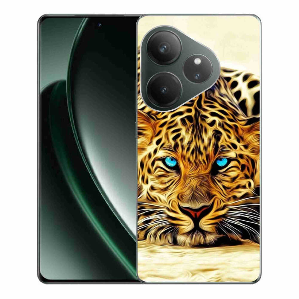 Gél borítás mmCase a Realme GT 6 5G/GT 6T 5G számára - rajzfilm tigris