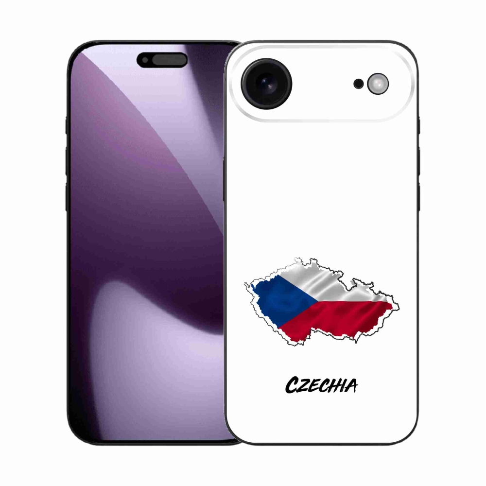 Gél borítás mmCase iPhone 17 Air készülékhez - Csehország fehér háttér