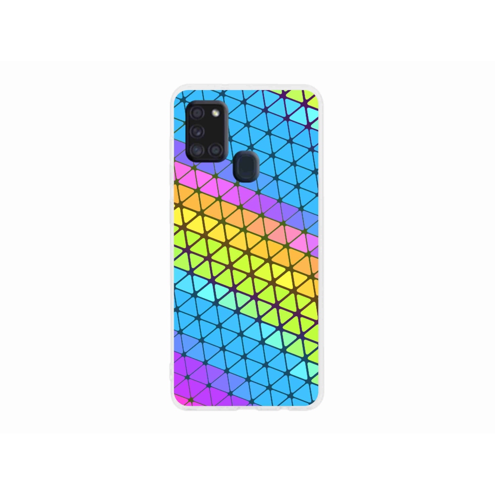 Zselés borítás mmCase Samsung Galaxy A21s készülékhez - absztrakt motívum 16