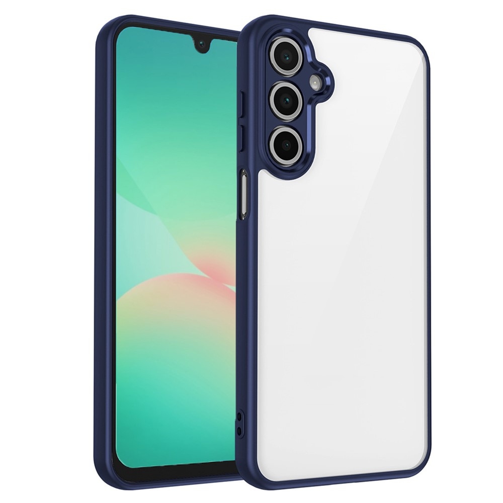 Zselés hátlapi tok kemény hátlappal Samsung Galaxy A17 5G - kék