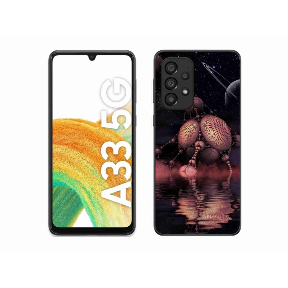 Gél borítás mmCase Samsung Galaxy A33 5G - absztrakt motívum 19