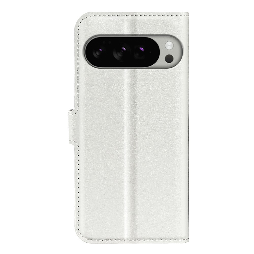 Litchi könyv tok Google Pixel 10 Pro XL-hez - fehér