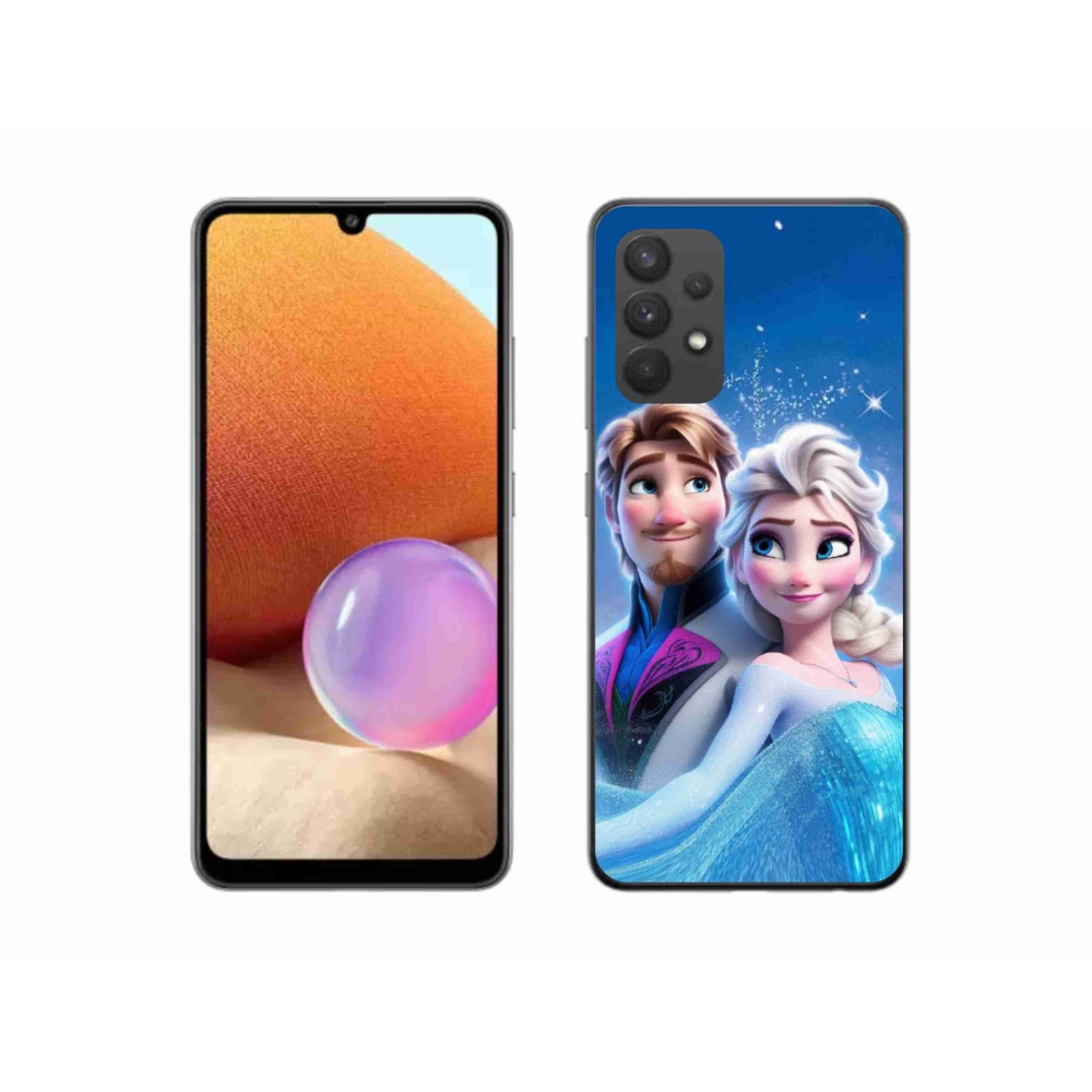 Gél védőhuzat mmCase Samsung Galaxy A32 4G - Ice Kingdom 1