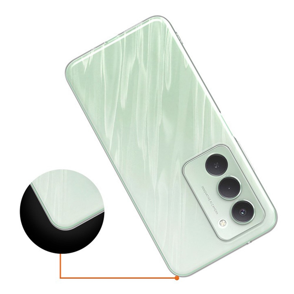 Átlátszó zselés tok Xiaomi Redmi 15 5G - átlátszó